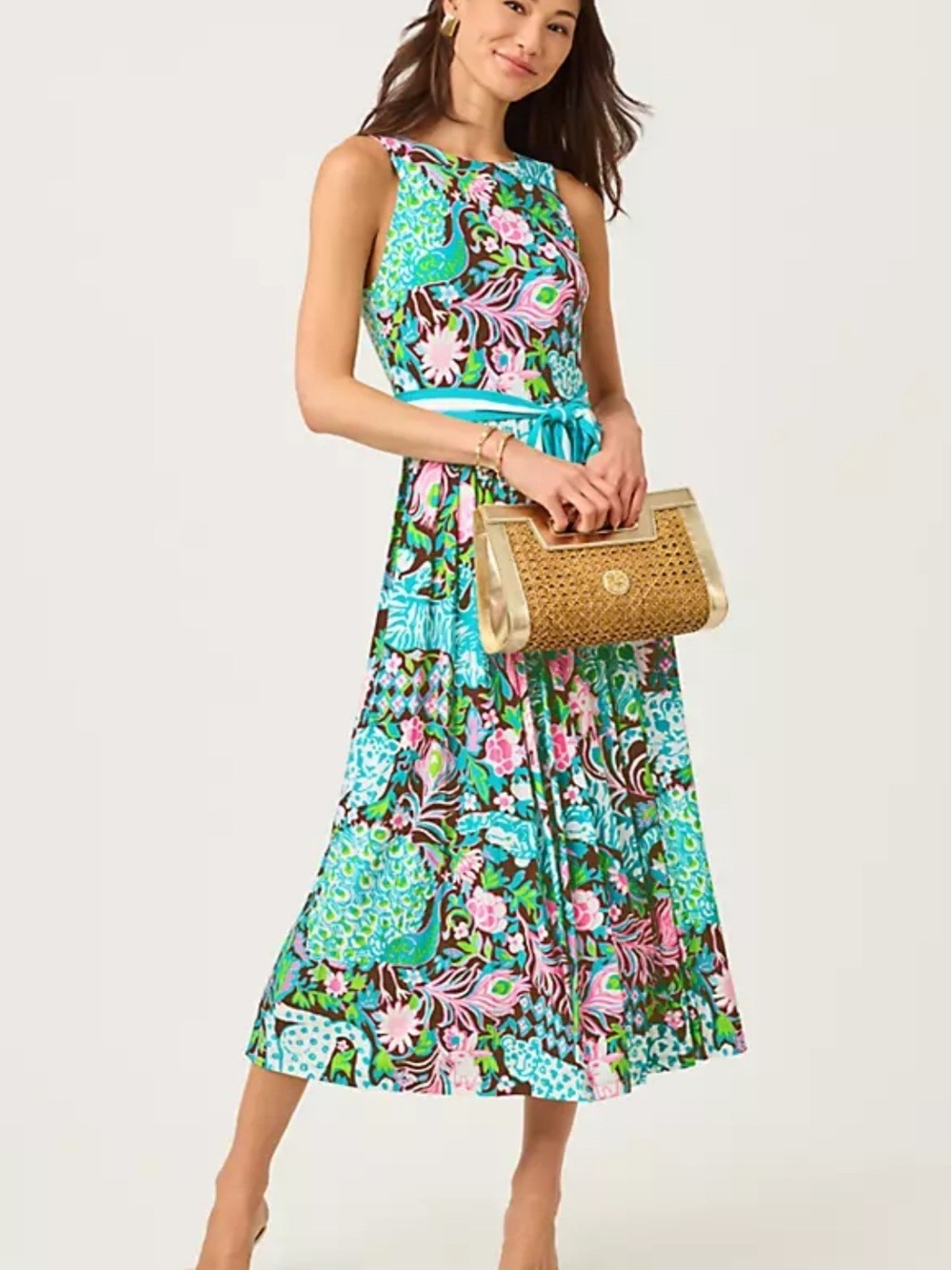 Lilly Pulitzer Graclyn Midi Dress NWT